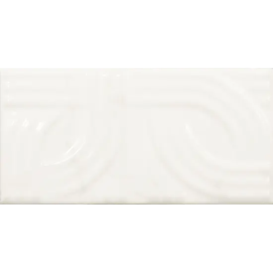 Carrelage Carrara Metropolis 7,5x15 cm - vue de face du carreau