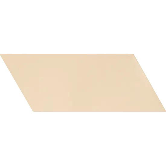 Carrelage Chevron Crema Mate Droit 9x20,5 cm - détail du carreau