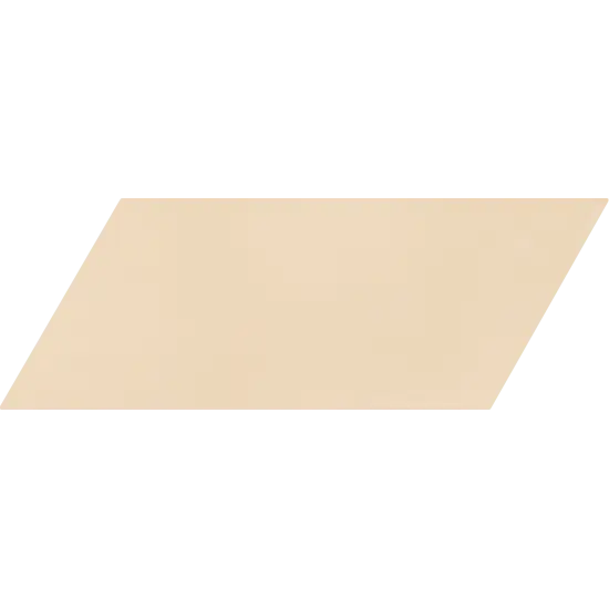 Carrelage Chevron Crema Mate Gauche 9x20,5 cm - détail du carreau