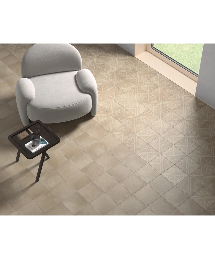 Carrelage Ares Taupe 20x20 cm - vue d’ambiance 3