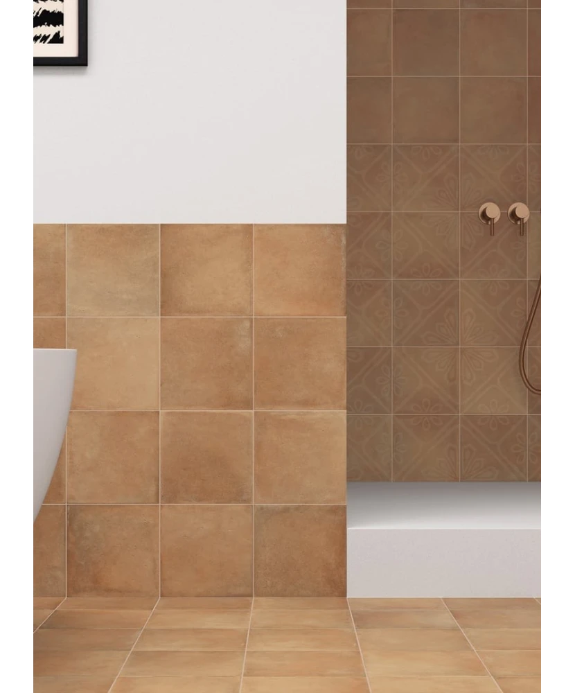 Carrelage Ares Cotto 20x20 cm - vue d’ambiance 3