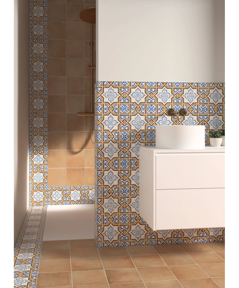 Carrelage Ares Cotto 20x20 cm - vue d’ambiance 4