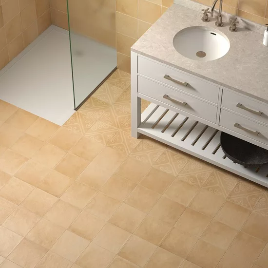 Carrelage Ares Decor Natural 20x20 cm - vue d’ambiance
