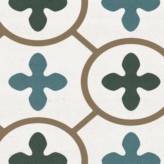 Carrelage Chevron Patchwork Color Gauche 9x20,5 cm - détail du carreau