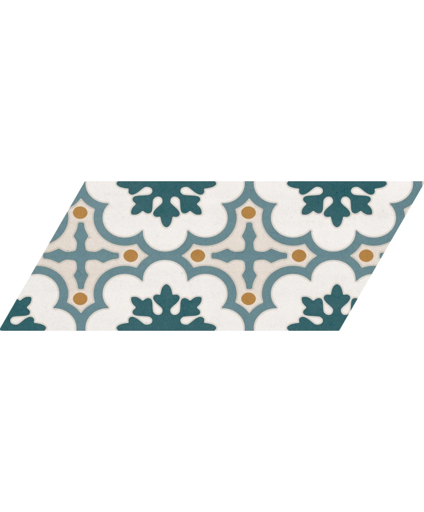 Carrelage Chevron Patchwork Color Gauche 9x20,5 cm - détail du carreau 13