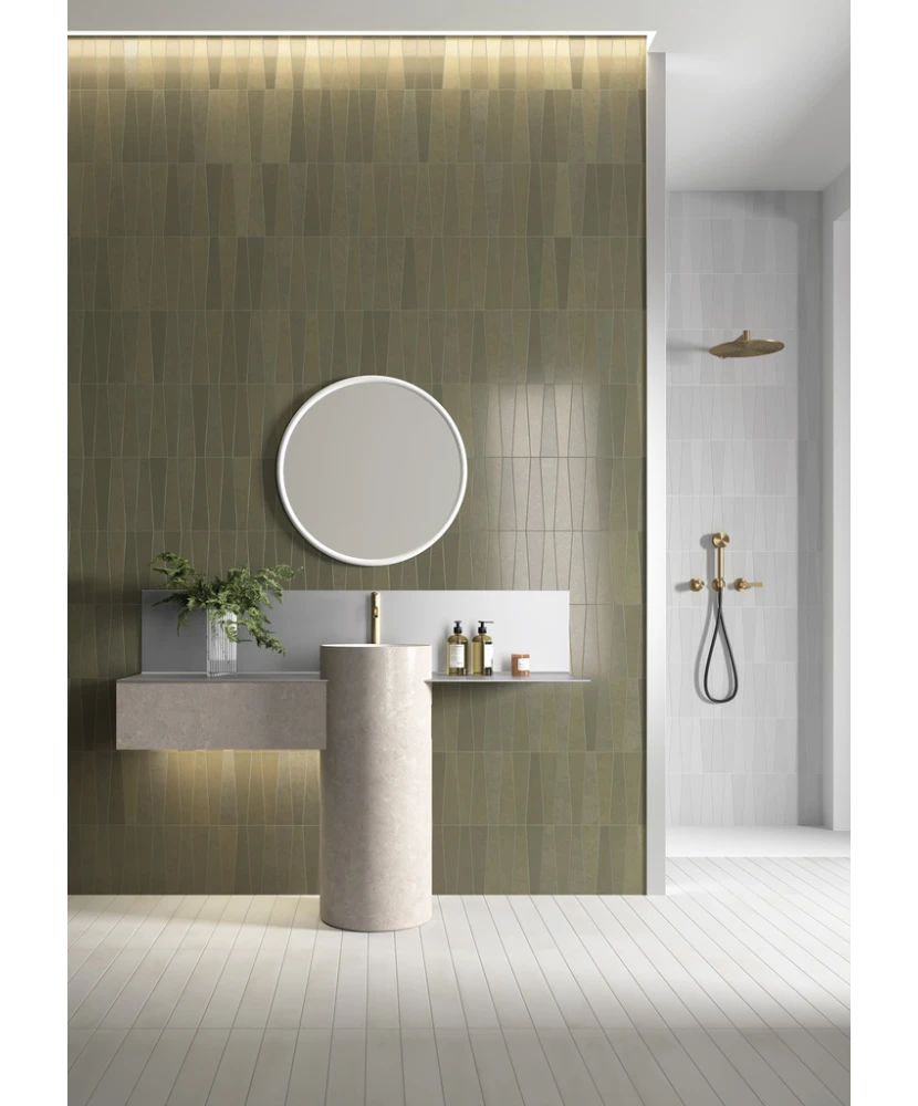 Carrelage Bamboo Musgo 5,6x22,4 cm - vue d’ambiance 2