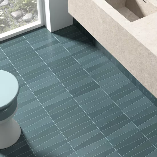 Carrelage Bamboo Oceano 5,6x22,4 cm - vue d’ambiance