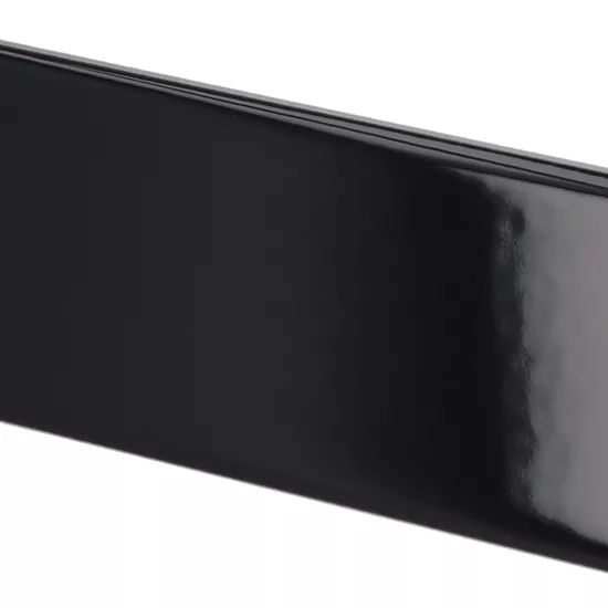 Carrelage Chevron Wall Black Gauche 18,6x5,2 cm - détail du carreau