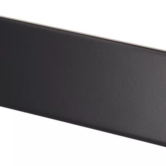 Carrelage Chevron Wall Black Mat Droit 18,6x5,2 cm - détail du carreau