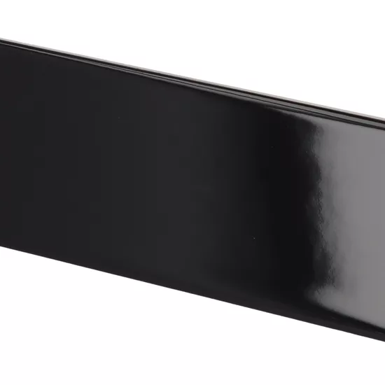 Carrelage Chevron Wall Black Droit 18,6x5,2 cm - détail du carreau