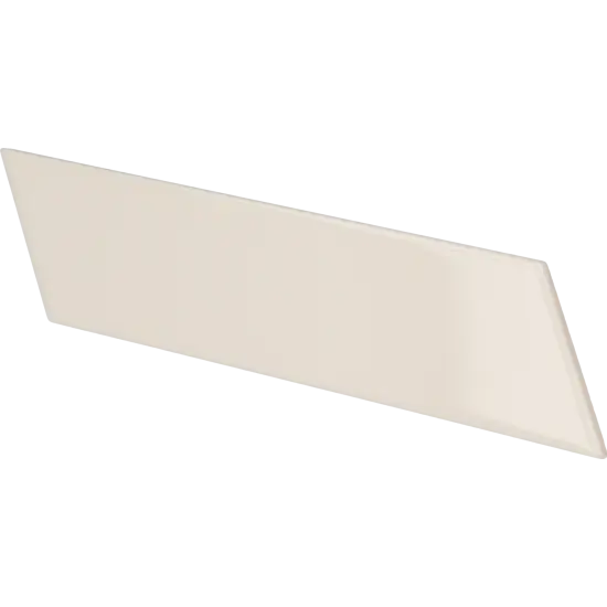 Carrelage Chevron Wall Cream Droit 18,6x5,2 cm - détail du carreau