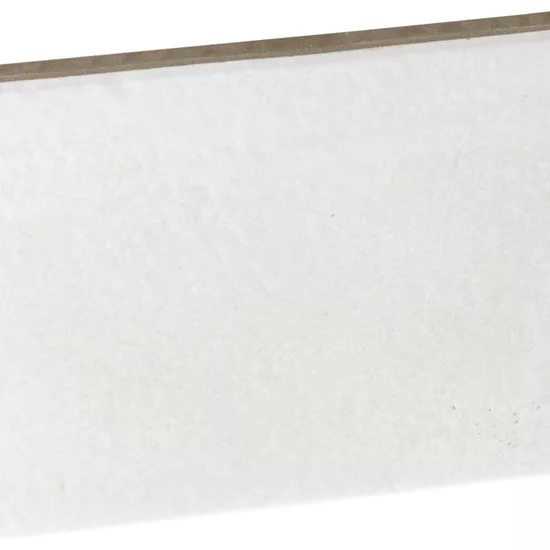 Carrelage Miyako Chalk White 10x15 cm - détail du carreau