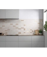 Carrelage Miyako Chalk White 10x15 cm - vue d’ambiance