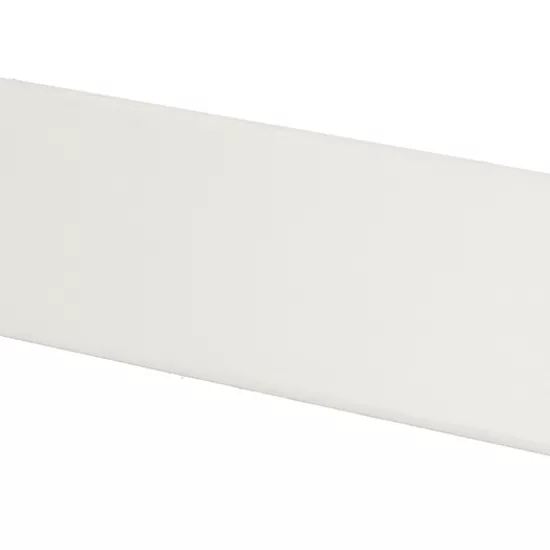 Carrelage Country Blanco Mate 6,5x40 cm - vue latérale du carreau