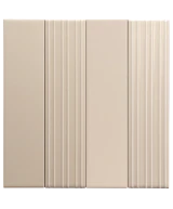 Carrelage Lumina Sandshell Mat 6x24,6 cm - détail du carreau 2