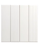 Carrelage Lumina White Alyssum 6x24,6 cm - détail du carreau 2