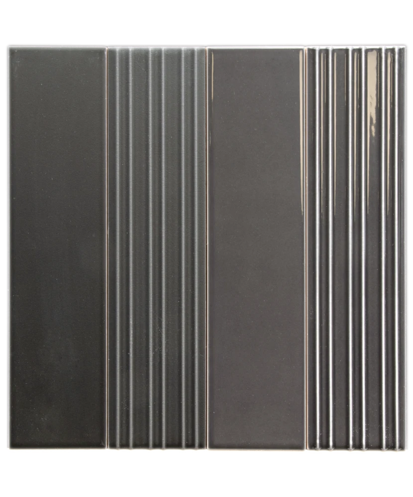 Carrelage Lumina Oyster 6x24,6 cm - détail du carreau 2