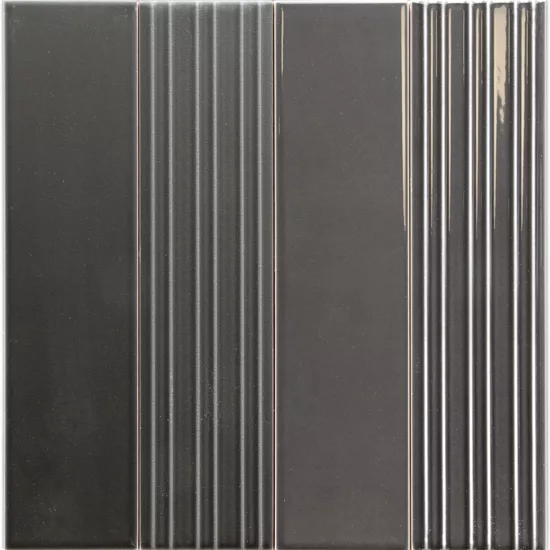 Carrelage Lumina Rivia Oyster Mat 6x24,6 cm - détail du carreau 2
