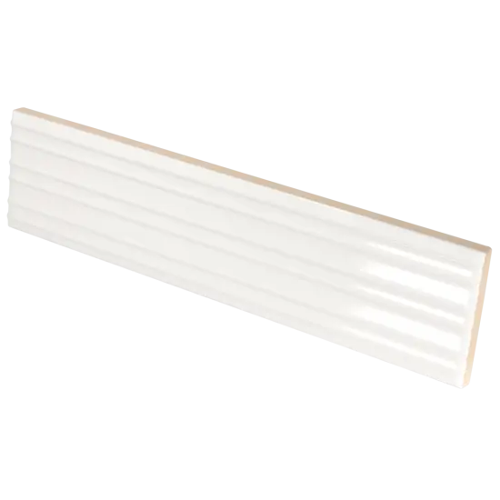 Carrelage Lumina Rivia White Alyssum 6x24,6 - détail du carreau
