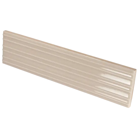 Carrelage Lumina Rivia Sandshell 6x24,6 cm - détail du carreau
