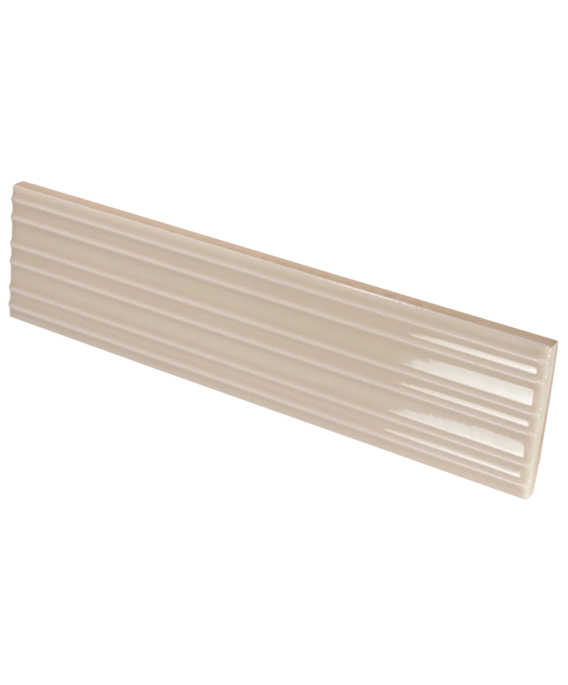 Carrelage Lumina Rivia Sandshell 6x24,6 cm - détail du carreau