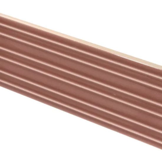 Carrelage Lumina Rivia Roan Rouge 6x24,6 cm - détail du carreau
