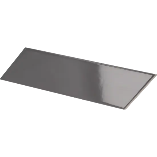 Carrelage Chevron Wall Dark Grey Gauche 18,6x5,2 cm - détail du carreau