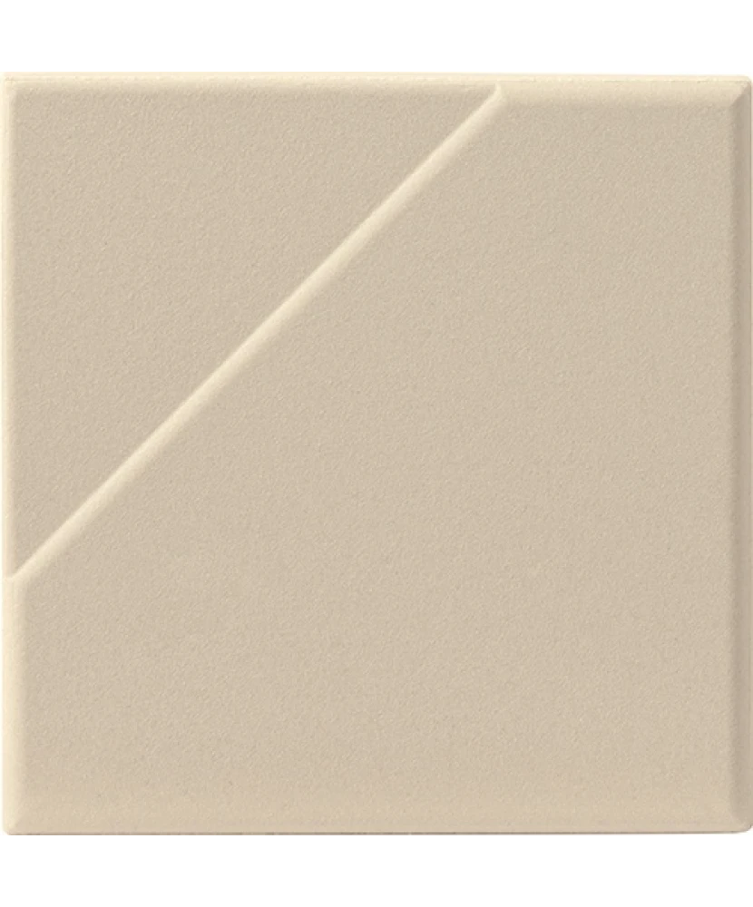 Carrelage 10x10 Astratto Obliquo Sabbia