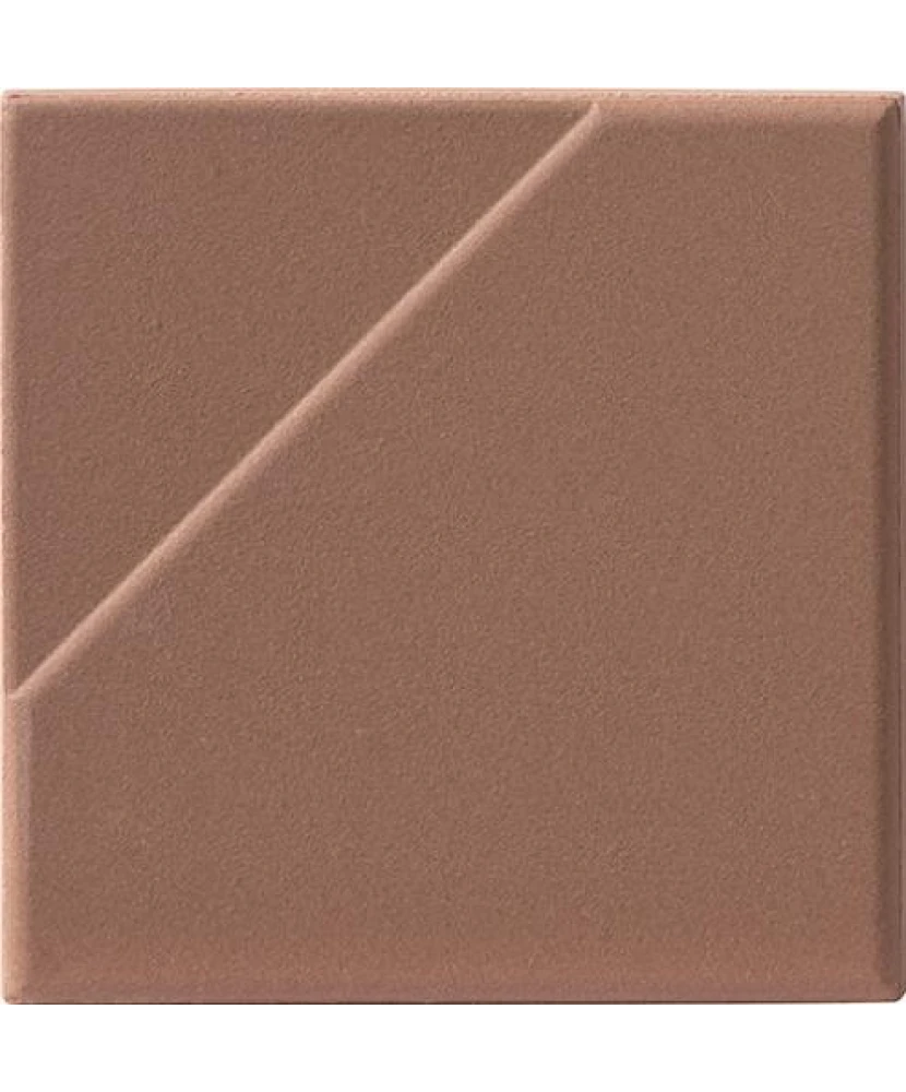 Carrelage 10x10 Astratto Obliquo Ruggine
