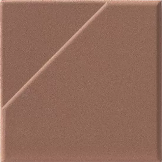 Carrelage 10x10 Astratto Obliquo Ruggine