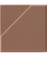 10x10 Astratto Obliquo Ruggine