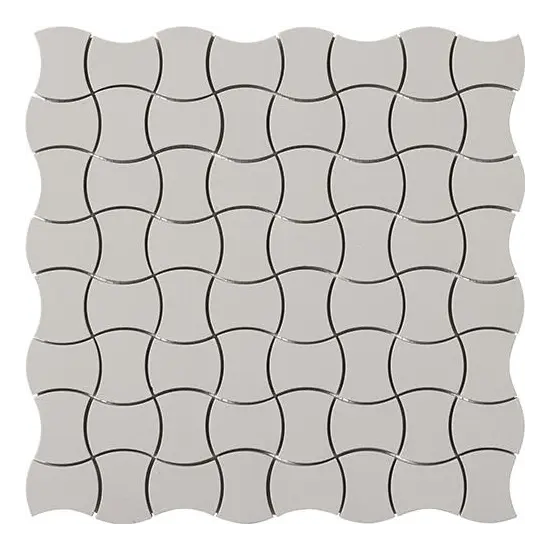 Carrelage 2,5x5 Butterfly sur trame Alluminio