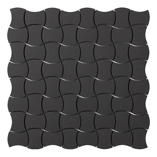 Carrelage 2,5x5 Butterfly sur trame Carbonio