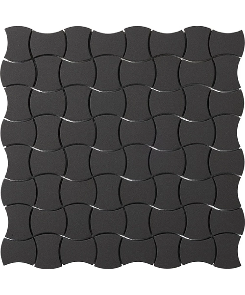 Carrelage 2,5x5 Butterfly sur trame Carbonio