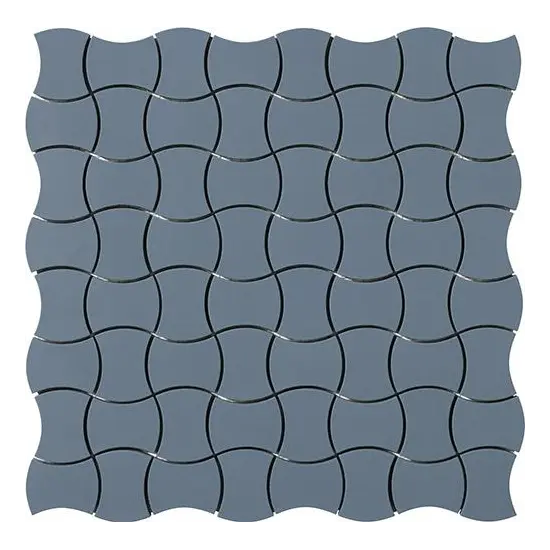 Carrelage 2,5x5 Butterfly sur trame Zaffiro