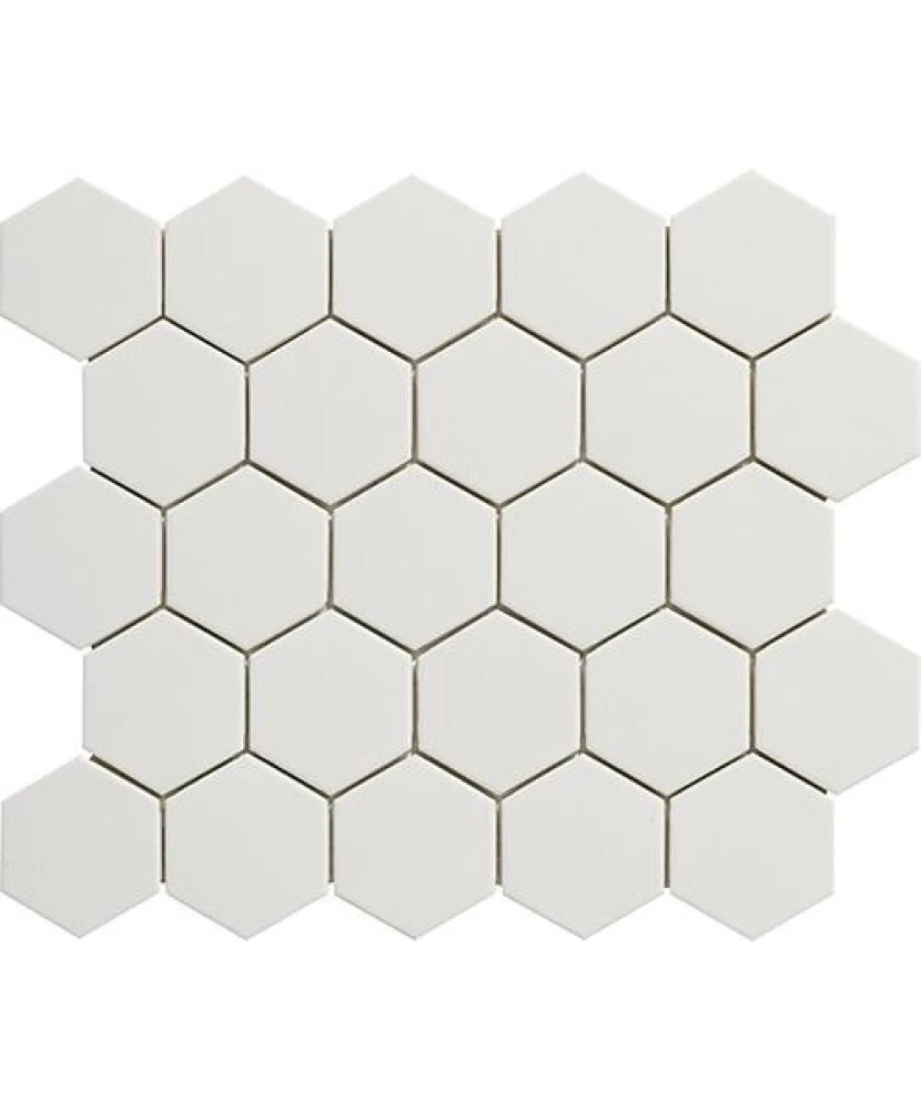 Carrelage 5x5 Hexagone sur trame Fluoro