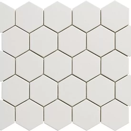 Carrelage 5x5 Hexagone sur trame Fluoro