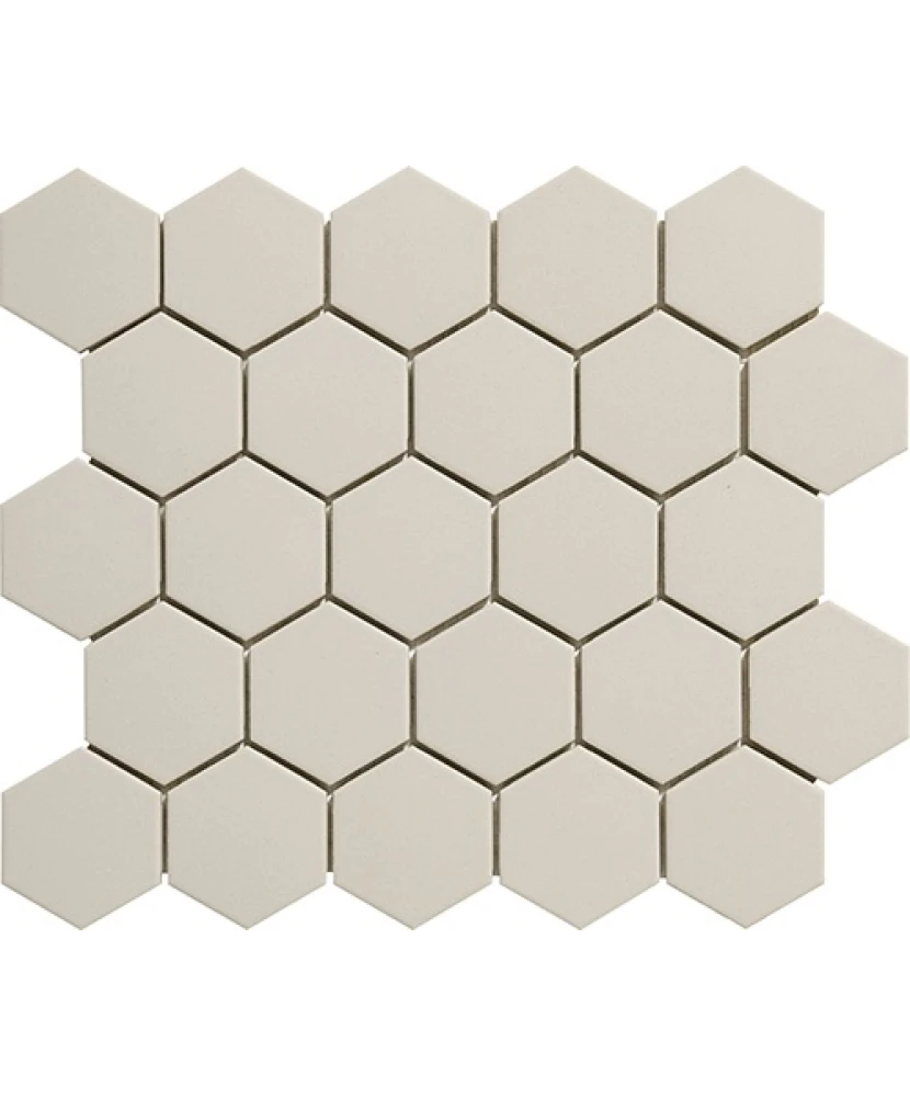 Carrelage Hexagone 5x5 sur trame Sodio
