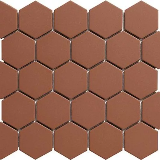 Carrelage Hexagone 5x5 sur trame Grès