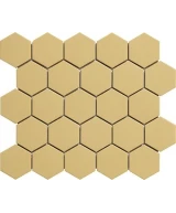 5x5 Hexagone sur trame Ottone