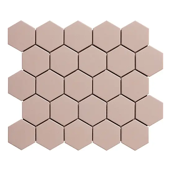 Carrelage Hexagone 5x5 sur trame Agata