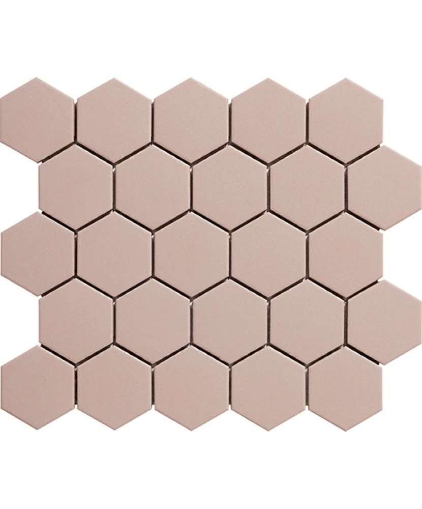 Carrelage Hexagone 5x5 sur trame Agata