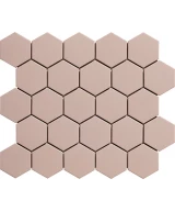 Carrelage Hexagone 5x5 sur trame Agata
