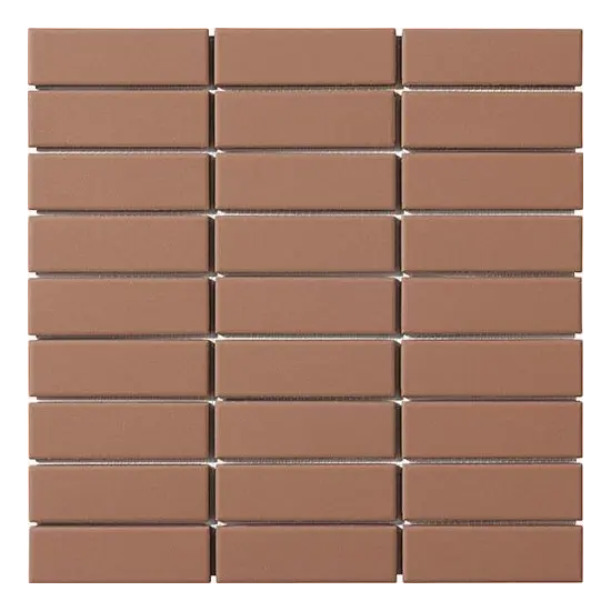 Carrelage 3x10 sur trame Ruggine