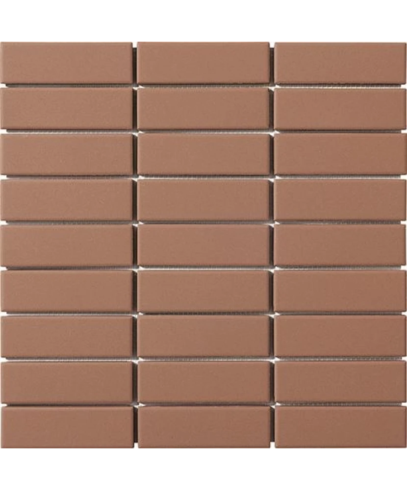Carrelage 3x10 sur trame Ruggine