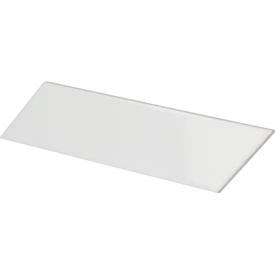 Carrelage Chevron Wall White Gauche 18,6x5,2 cm - détail du carreau