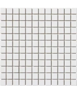 Carrelage 2,5x2,5 sur trame Bianco