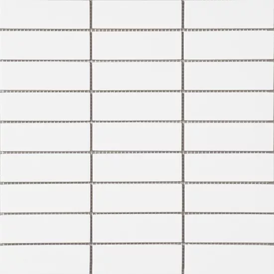 Carrelage 3x10 sur trame Bianco