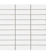 Carrelage 3x10 sur trame Bianco