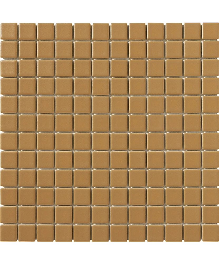 Carrelage 2,5x2,5 sur trame Caramello